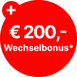 € 200,- Wechselbonus