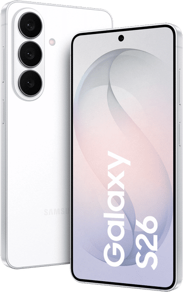 Galaxy S26 256GB white in Weiß mit 256 GB