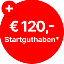 € 120,- Startguthaben