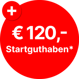€ 120,- Startguthaben