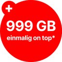 Vodafone Aktion: 999 GB geschenkt