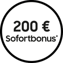 Launch-Aktion: € 200,- Sofortbonus!
