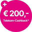 € 200,- Telekom-Cashback