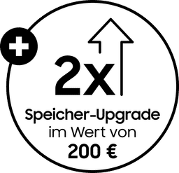 Aktion: € 200,- Speicher-Upgrade