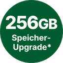 256 GB Speicher-Upgrade gratis*