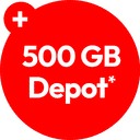 Aktion: 500 GB Depot - deine Extra-Datenreserve