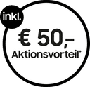 Launch-Aktion: € 50,- Aktionsvorteil