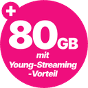 + 80 GB mit Young-Streaming-Vorteil