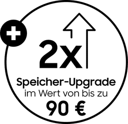 Launch-Aktion: € 90,- Speicher-Upgrade!
