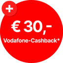 Vodafone-Cashback: € 30,- 