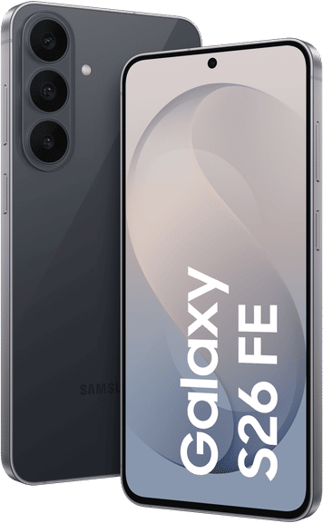 Galaxy S26 FE 128GB graphite in Grau mit 128 GB