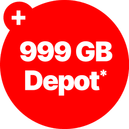 Aktion: 999 GB Depot - deine Extra-Datenreserve