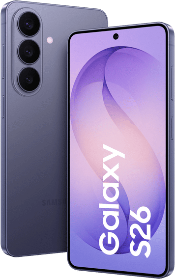 Galaxy S26 256GB cobalt violet in Lila mit 256 GB