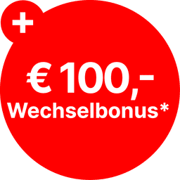 € 100,- Wechselbonus