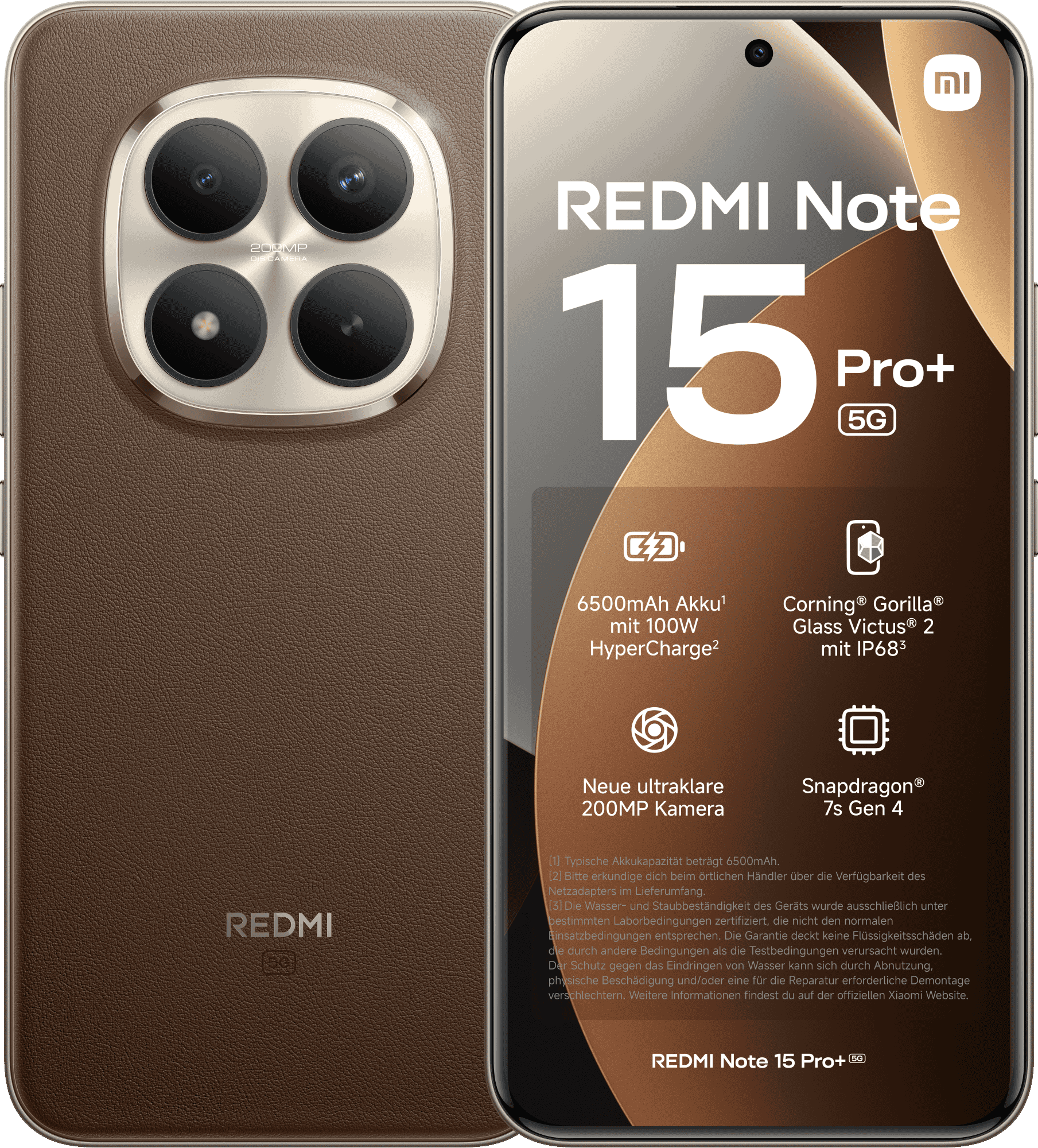 Xiaomi Redmi Note 15 Pro+ 5G 12GB/512GB Braun