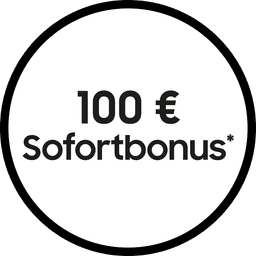 Launch Aktion: 100 € Sofortbonus
