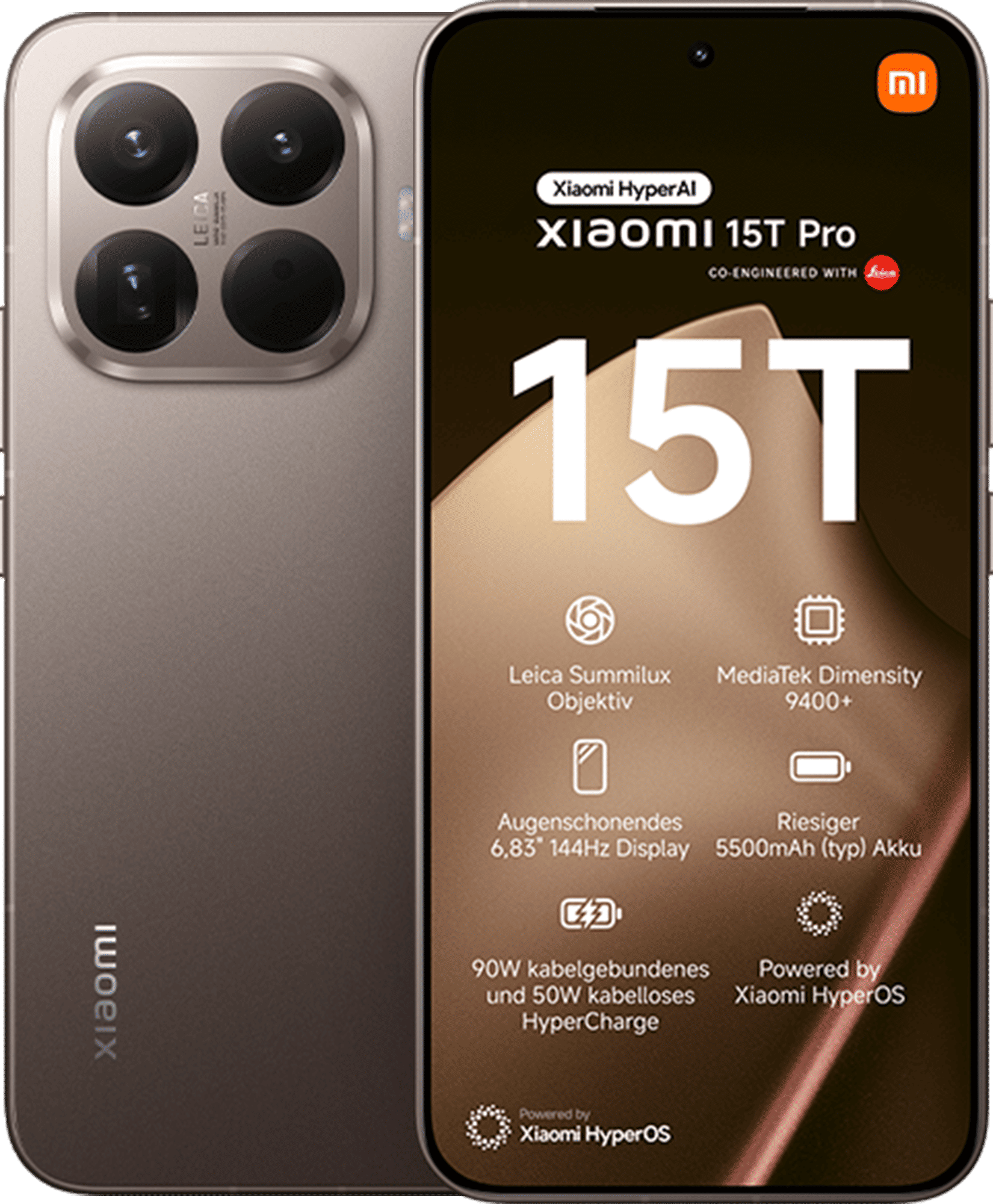 Xiaomi 15T Pro 512GB DS Black 6.8 EU 5G (12GB) Android