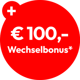 € 100,- Wechselbonus