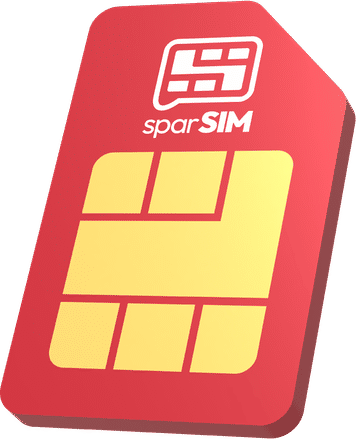 Tarifkarte sparSIM S