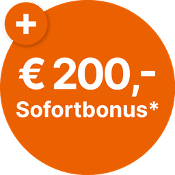 Launch-Aktion: € 200,- Sofortbonus