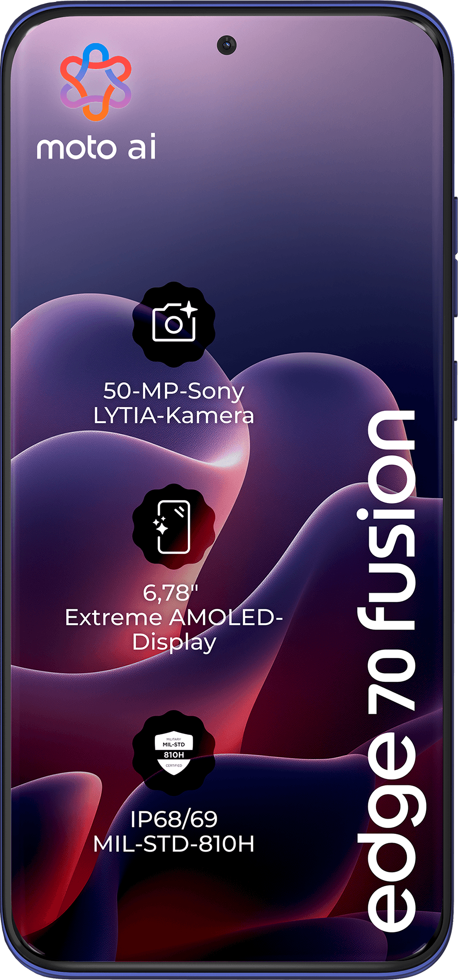 Motorola edge 70 fusion mit Vodafone Family Card M CRM