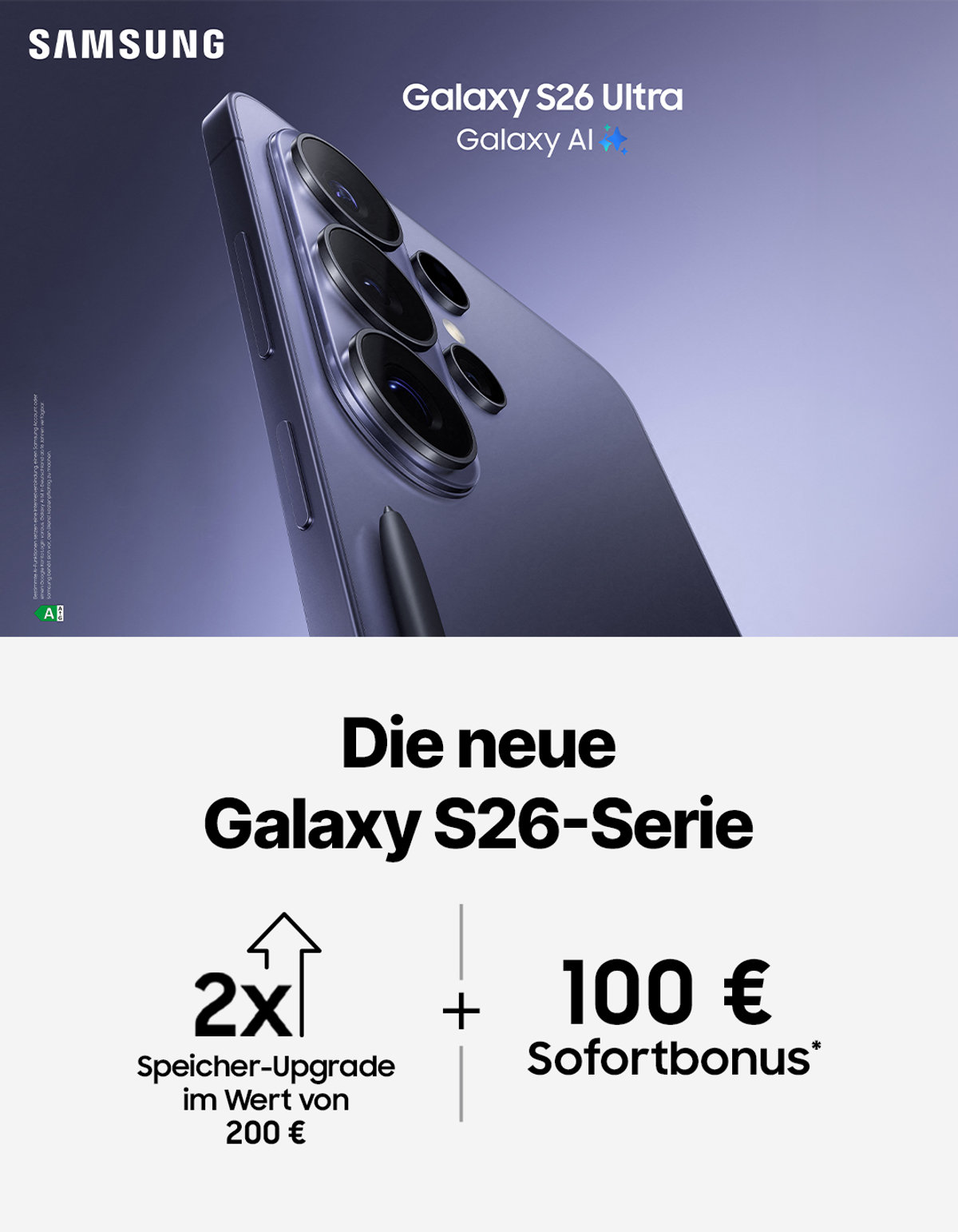 Launch Samsung Galaxy S26-Serie - Headerbild