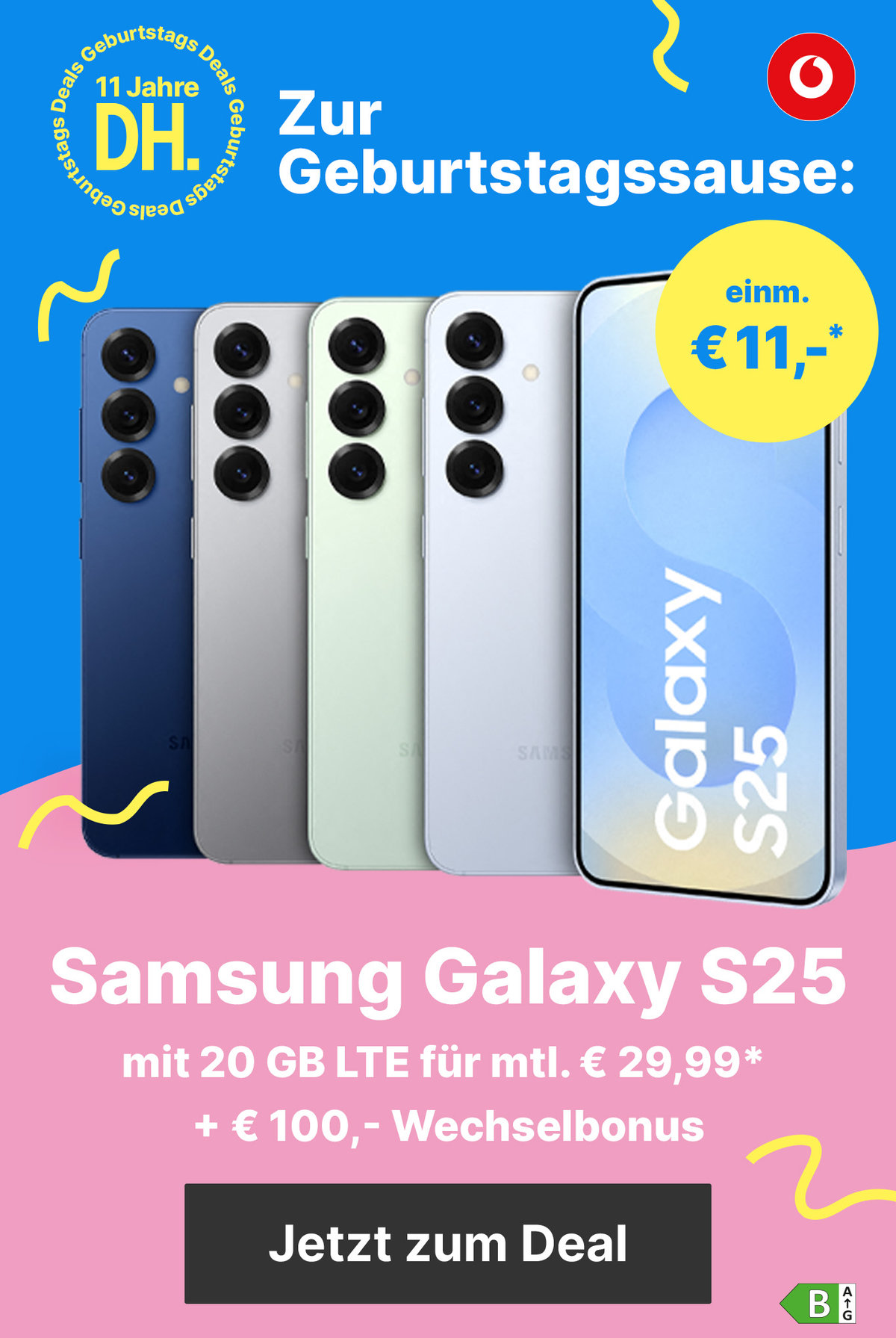 Image MainTeaser Startseite - Angebote Samsung S25-Serie