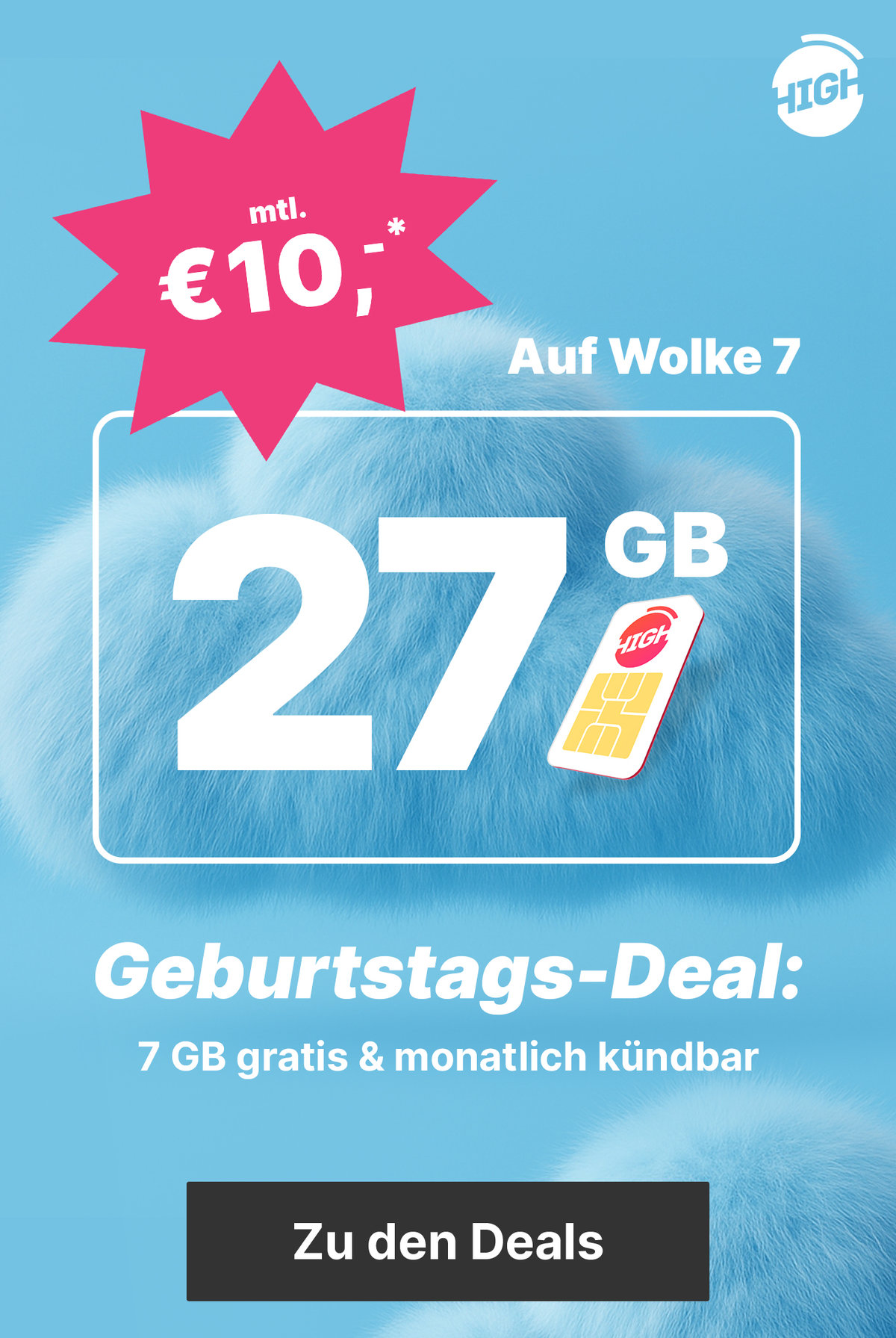 HIGH 7 Jahre Geburtstag