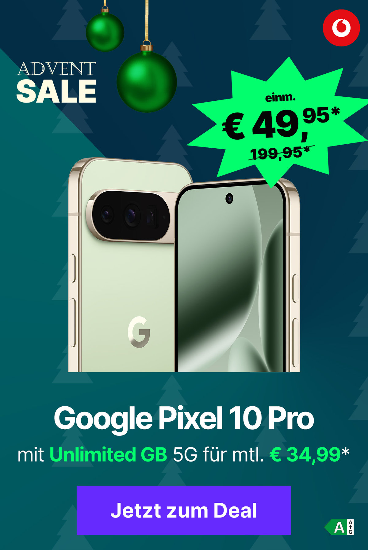 Teaserbild Google Pixel 10 Pro Weihnachten