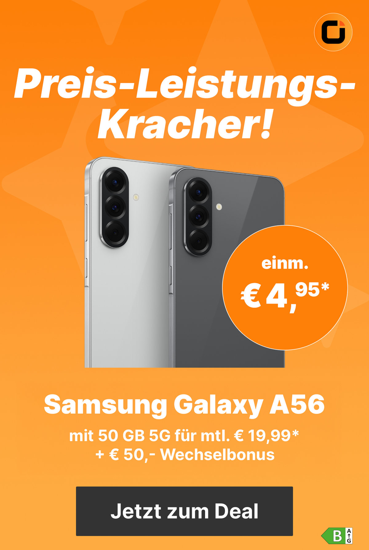 Teaserbild Samsung Galaxy A56