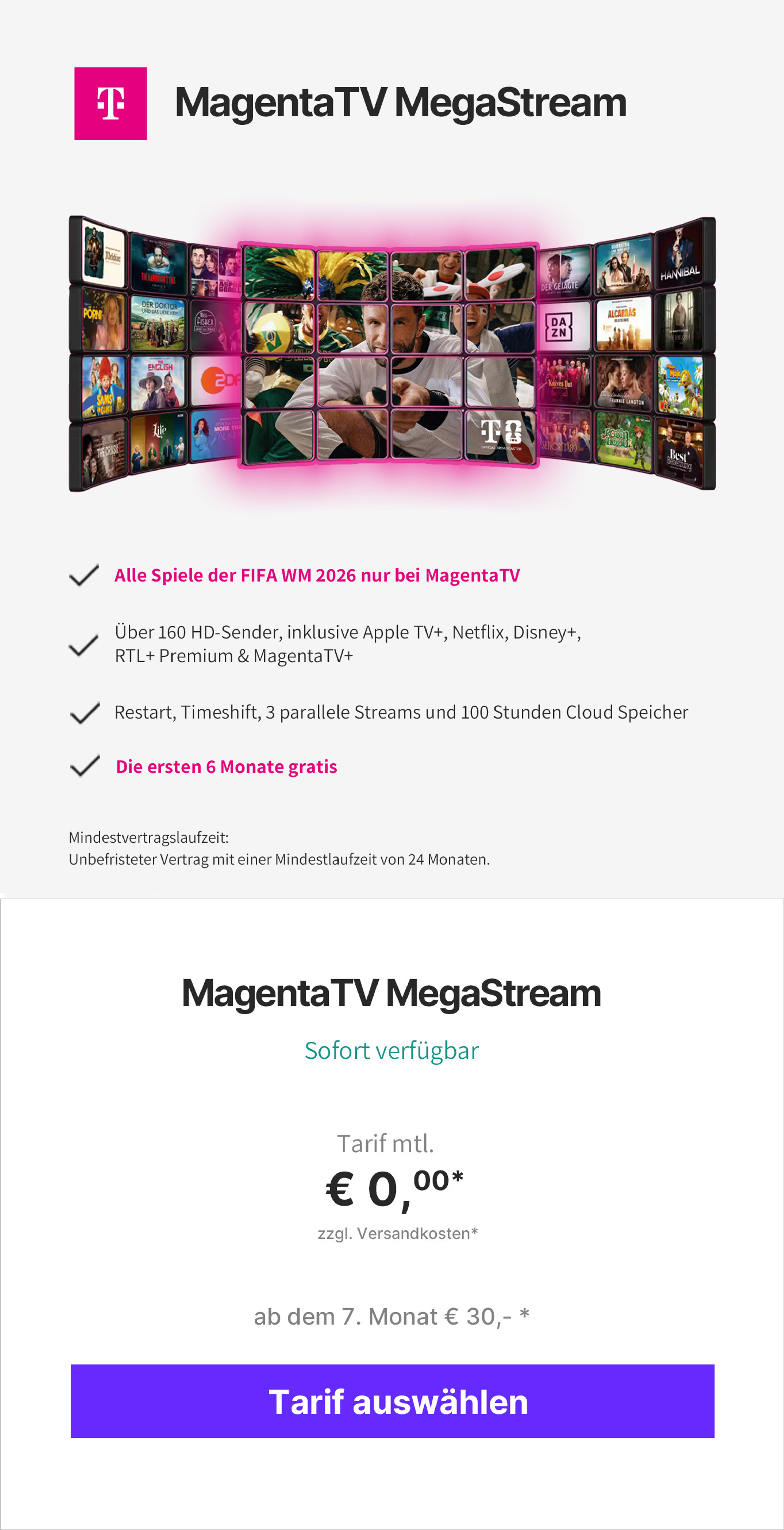 MagentaTV Megastream