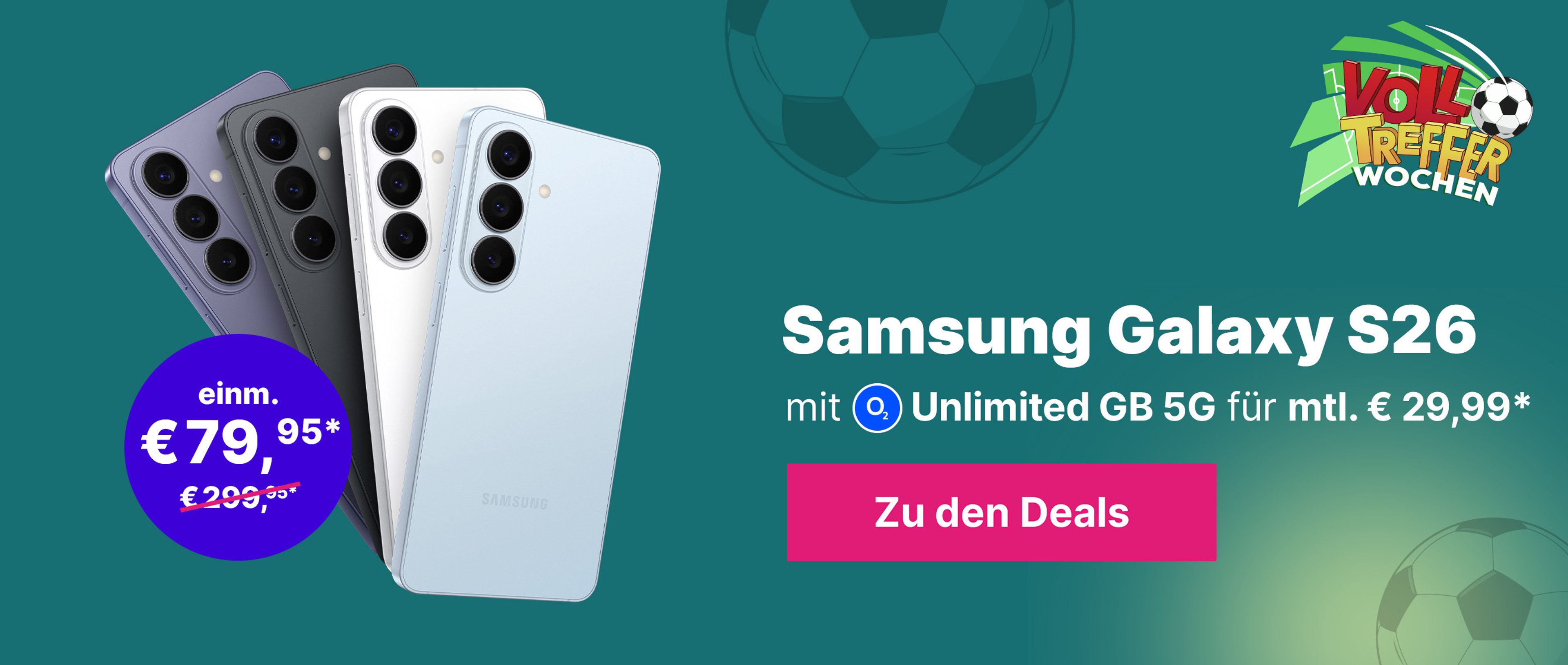 Samsung Galaxy S26 mit o2 Unlimited