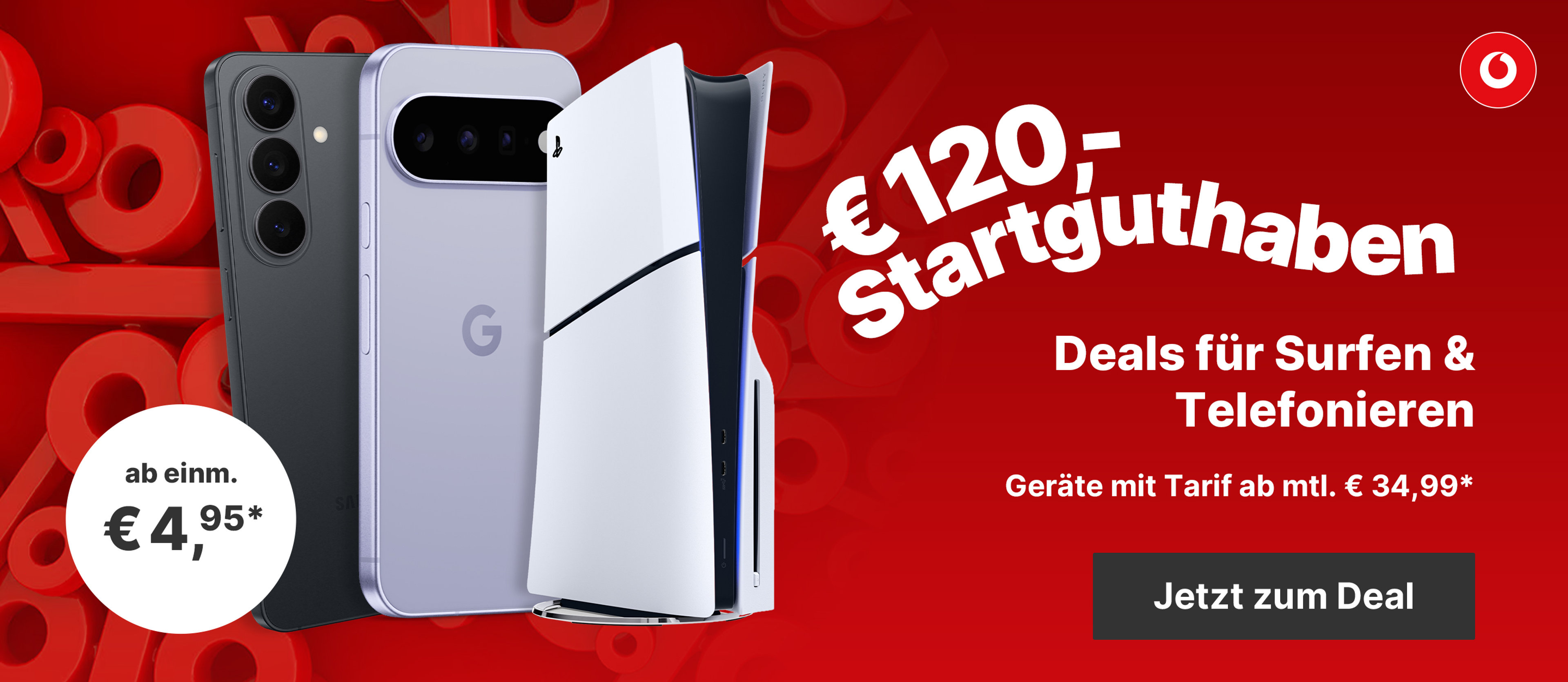 € 120,- Startguthaben - Deals für Surfen & Telefonieren
