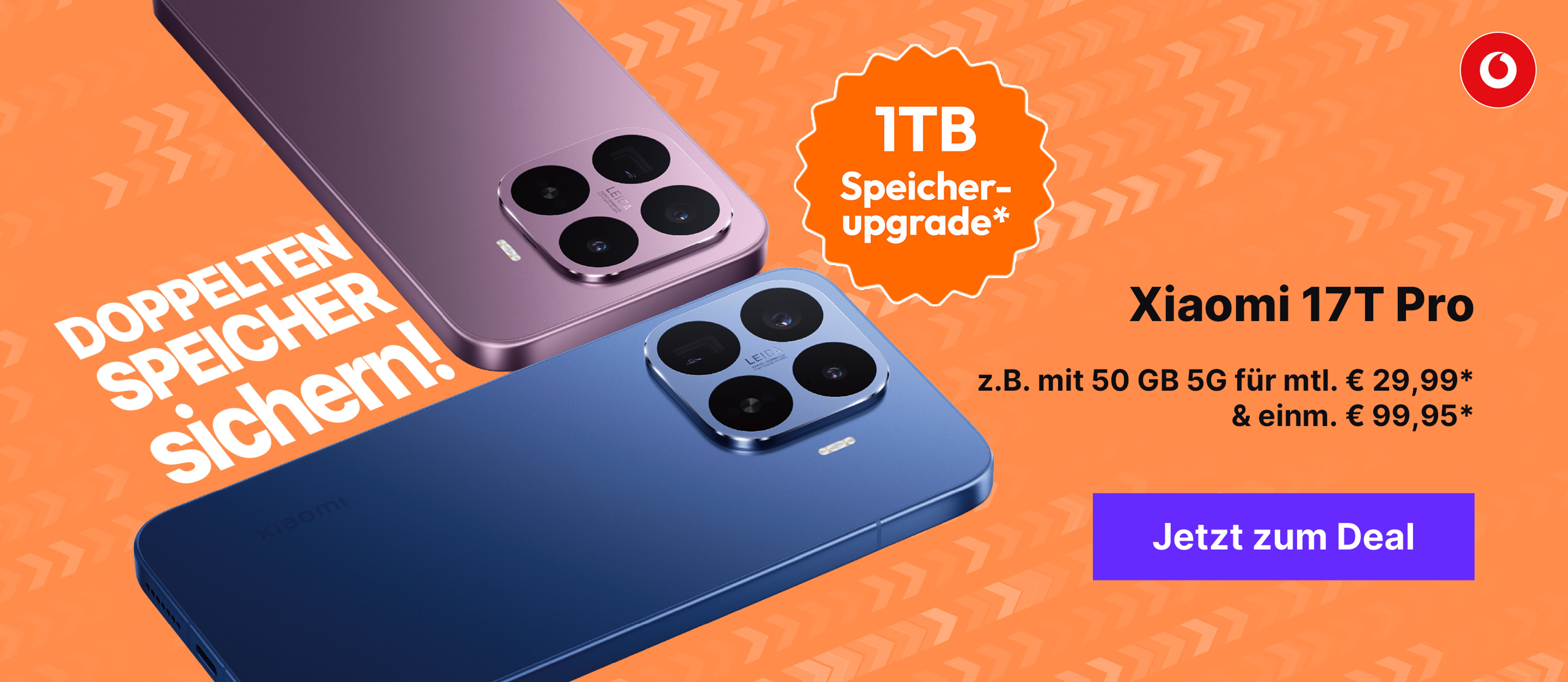 Xiaomi 17T Pro mit 1 TB Speichrupgrade