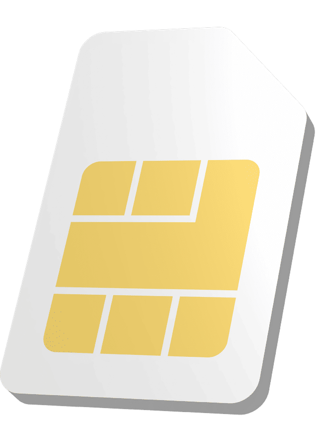 Icon einer SIM Karte