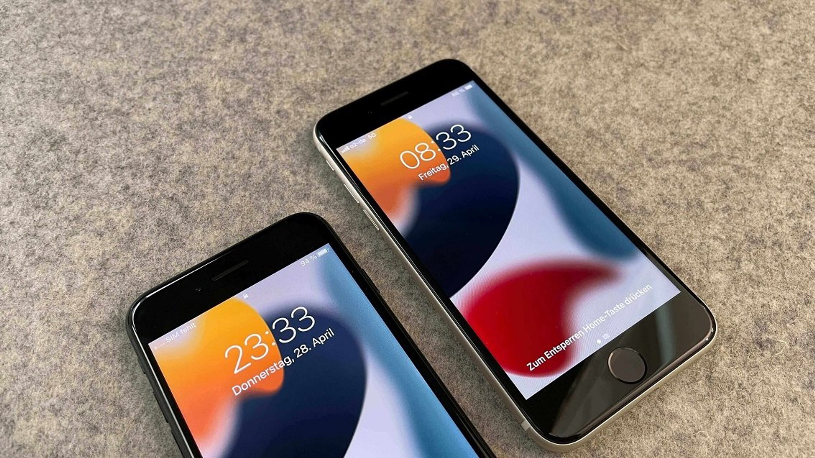 iPhone SE Frontansicht