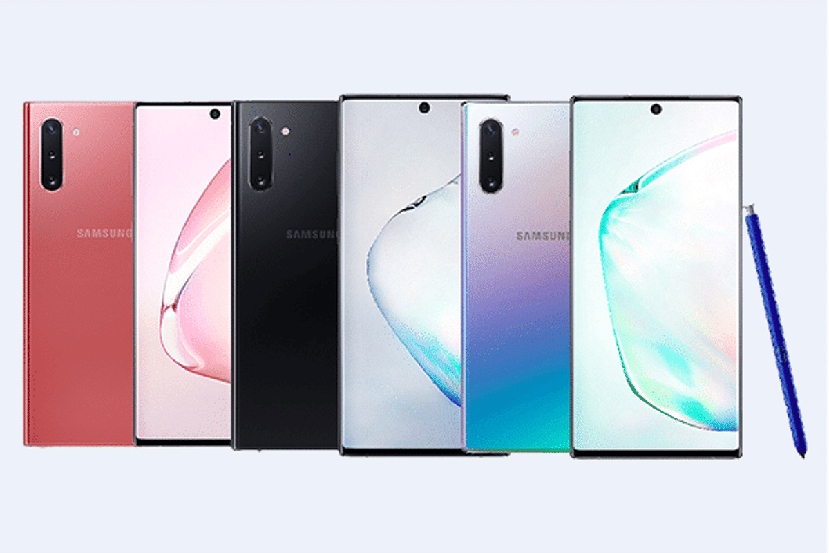 Samsung Galaxy Note 10 - Gerätefächer