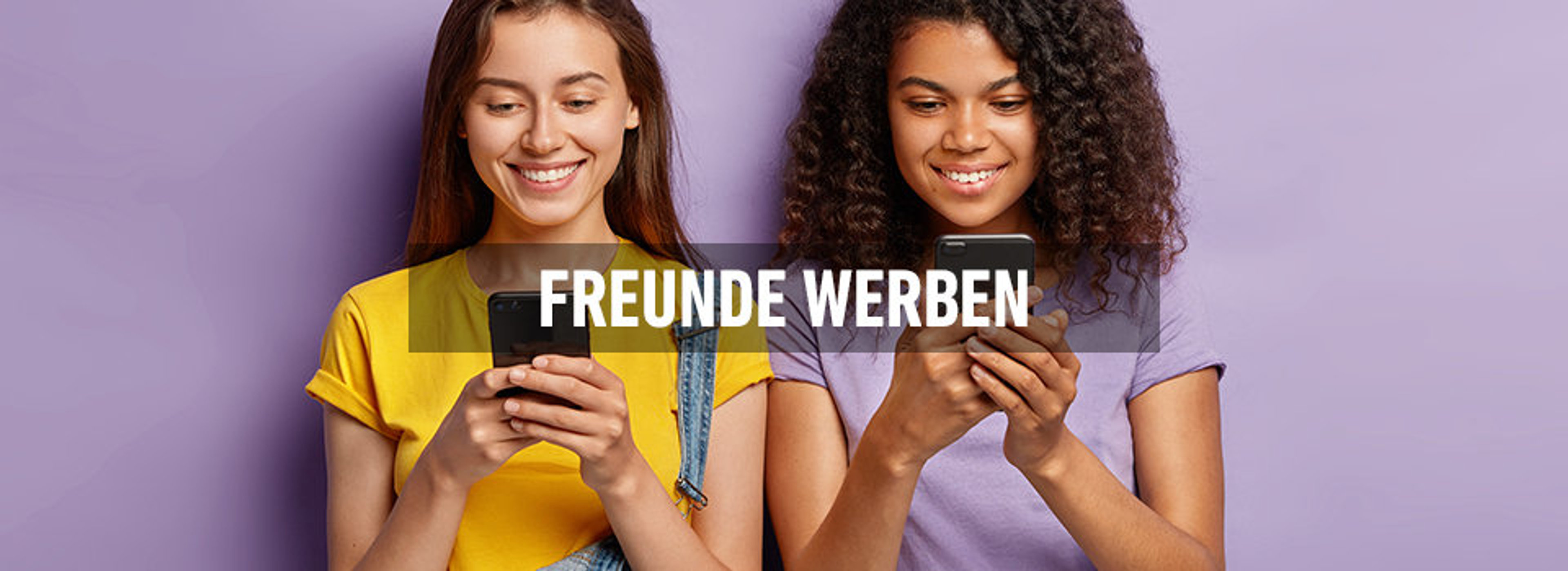 Freunde werben Freunde - Banner