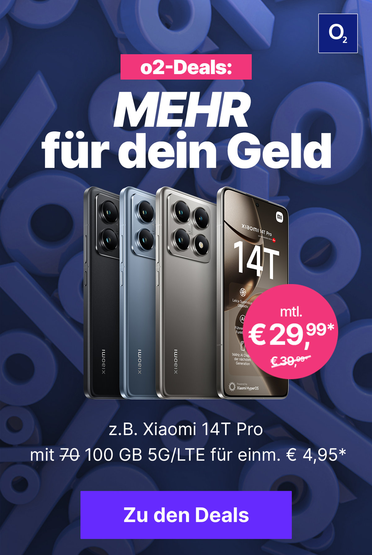 Image MainTeaser Startseite - o2 Neuheiten Deals