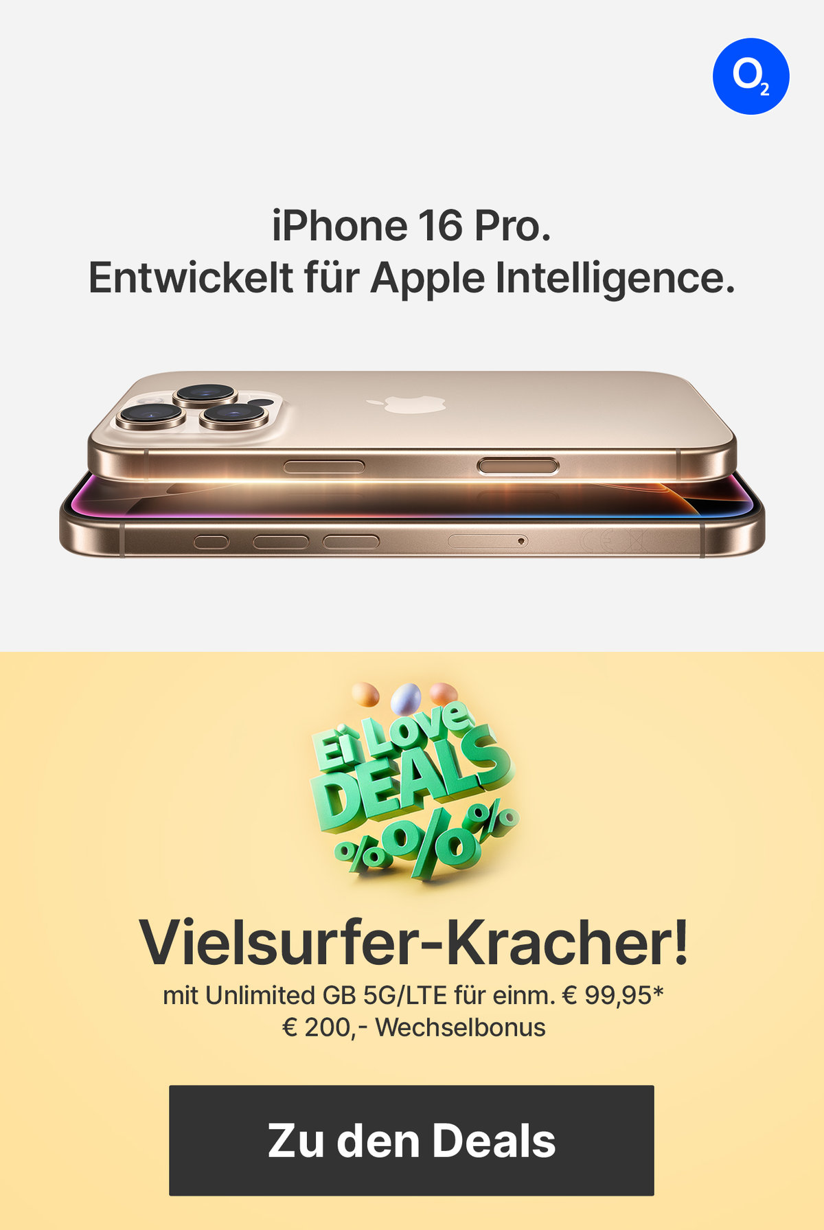 MainTeaser Startseite Teaser - Apple iPhone 16 Pro Ostern