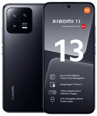 Xiaomi 13 - Front-/Rückansicht