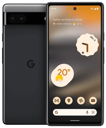 Google Pixel 6a - Front-/Rückansicht