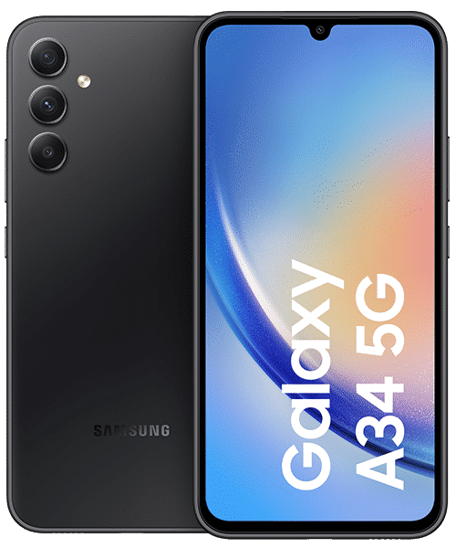 Samsung Galaxy A34 - Front-/Rückansicht